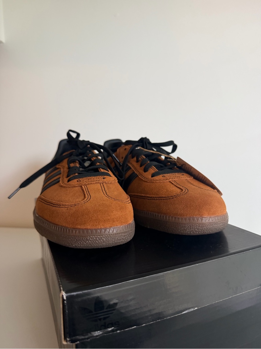 adidas Samba Suede Sneakers - Brown & Black size 10 - Picture 4 of 13